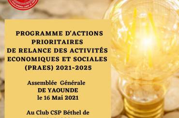 Programmes d’actions prioritaires Yaoundé